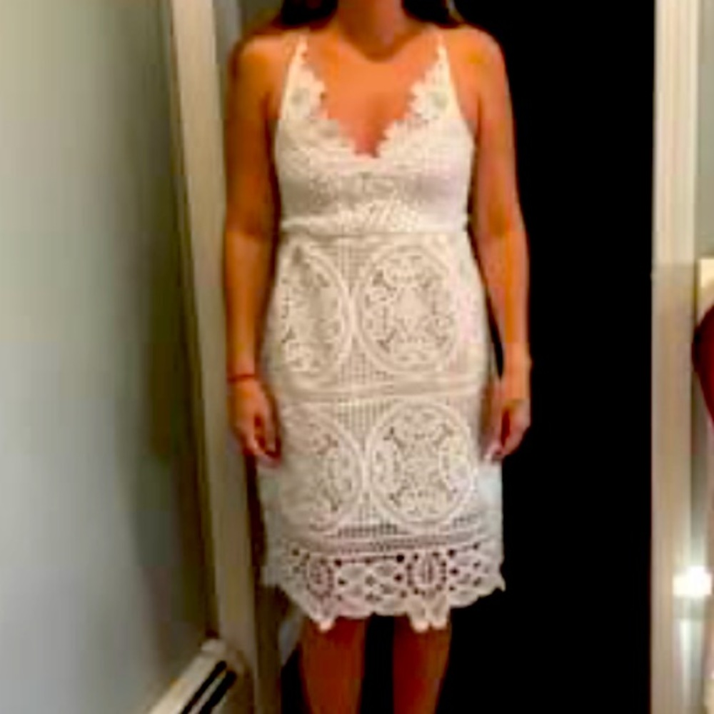 White dress